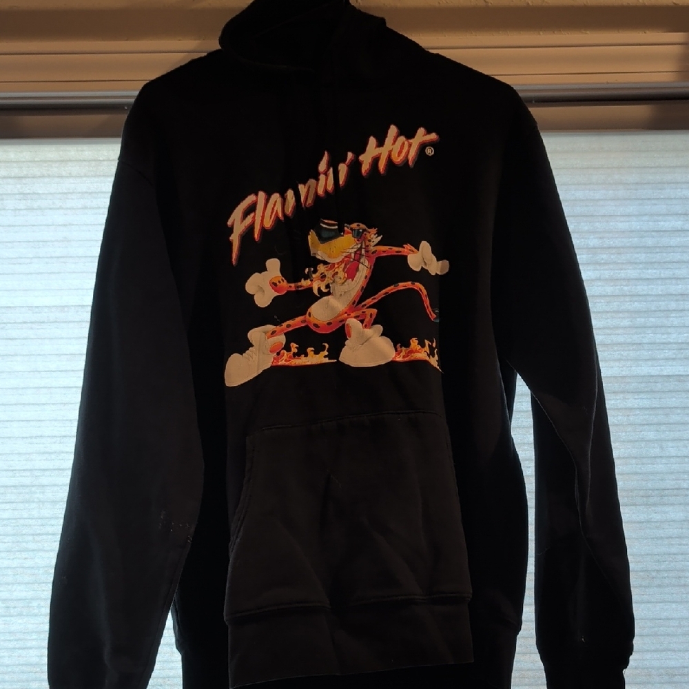 Flamin' Hot Black Sweater